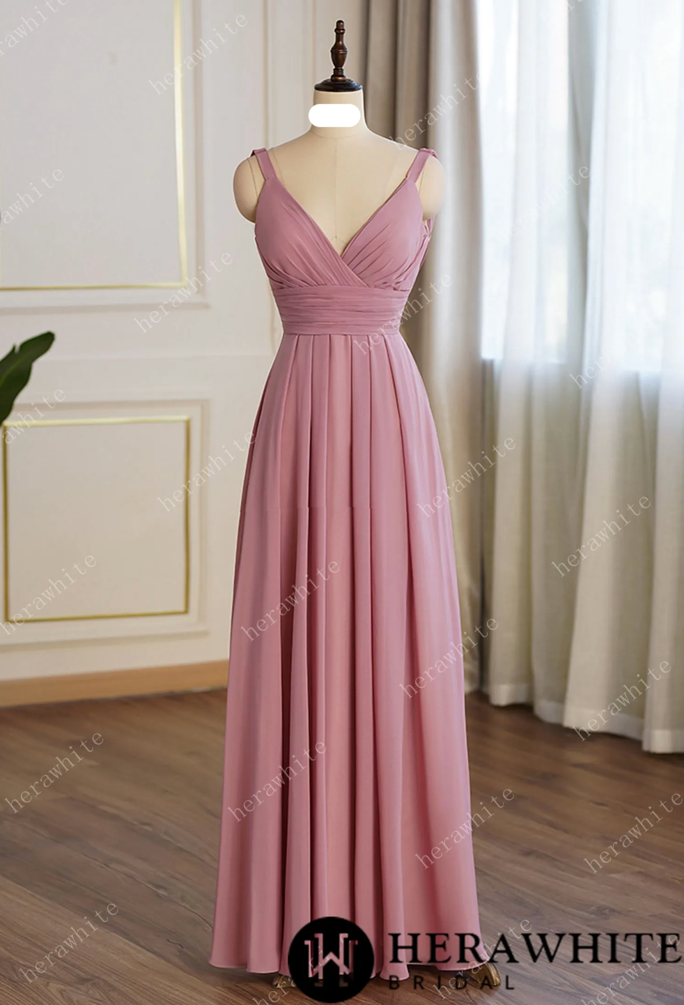 Dusty Rose Bridal Dress | Wedding Dresses in Colours